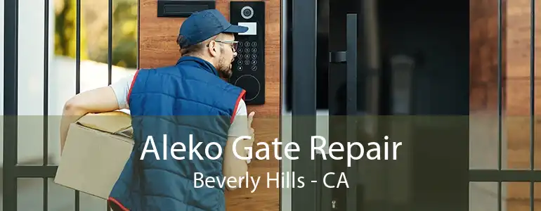 Aleko Gate Repair Beverly Hills - CA