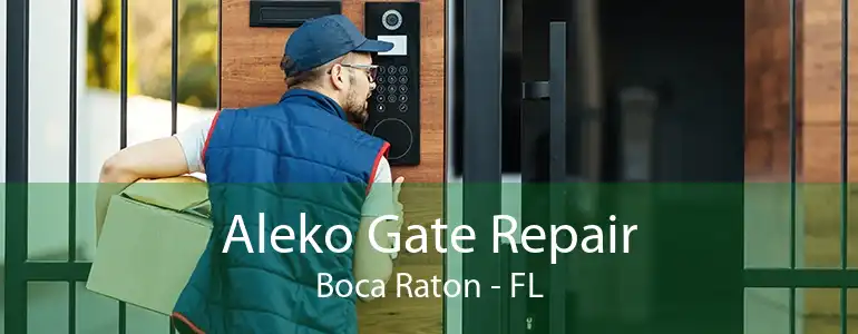 Aleko Gate Repair Boca Raton - FL