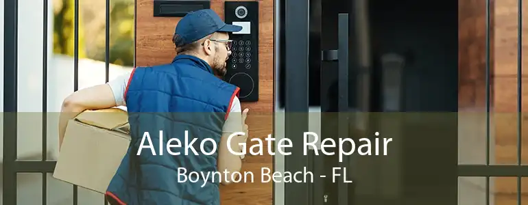 Aleko Gate Repair Boynton Beach - FL