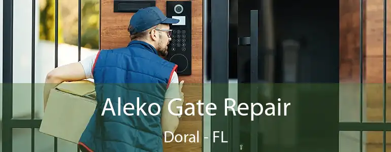  Aleko Gate Repair Doral - FL