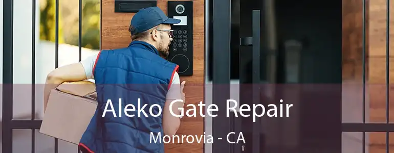  Aleko Gate Repair Monrovia - CA