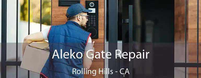  Aleko Gate Repair Rolling Hills - CA