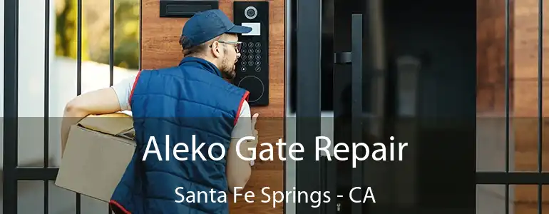  Aleko Gate Repair Santa Fe Springs - CA