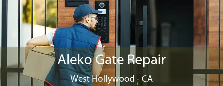  Aleko Gate Repair West Hollywood - CA