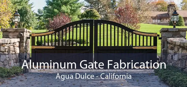 Aluminum Gate Fabrication Agua Dulce - California