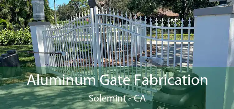 Aluminum Gate Fabrication Solemint - CA