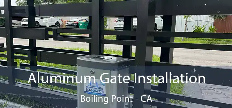  Aluminum Gate Installation Boiling Point - CA