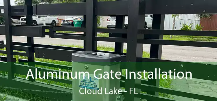  Aluminum Gate Installation Cloud Lake - FL