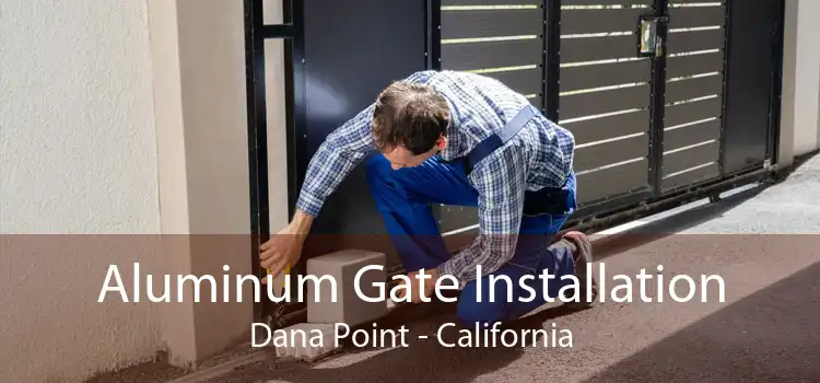 Aluminum Gate Installation Dana Point - California