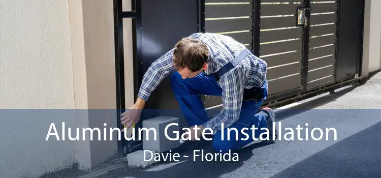 Aluminum Gate Installation Davie - Florida