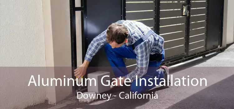 Aluminum Gate Installation Downey - California