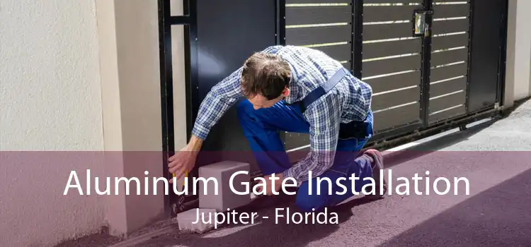 Aluminum Gate Installation Jupiter - Florida
