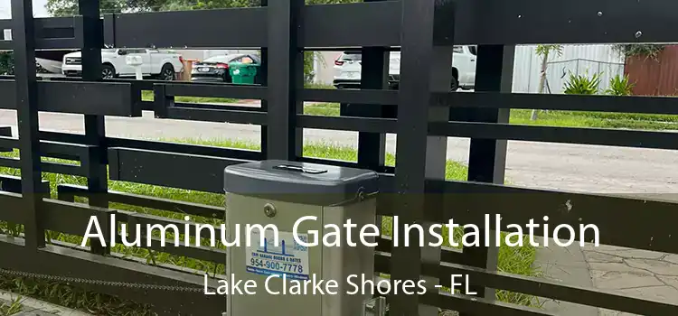  Aluminum Gate Installation Lake Clarke Shores - FL
