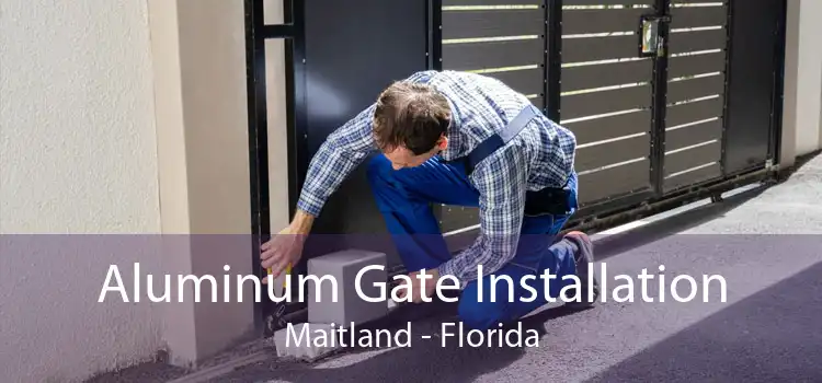 Aluminum Gate Installation Maitland - Florida