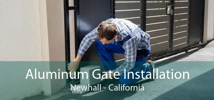Aluminum Gate Installation Newhall - California