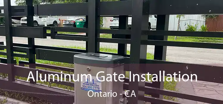  Aluminum Gate Installation Ontario - CA
