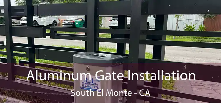 Aluminum Gate Installation South El Monte - CA