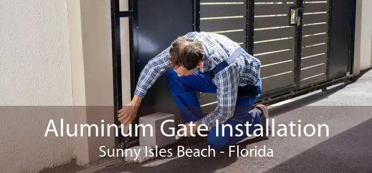 Aluminum Gate Installation Sunny Isles Beach - Florida