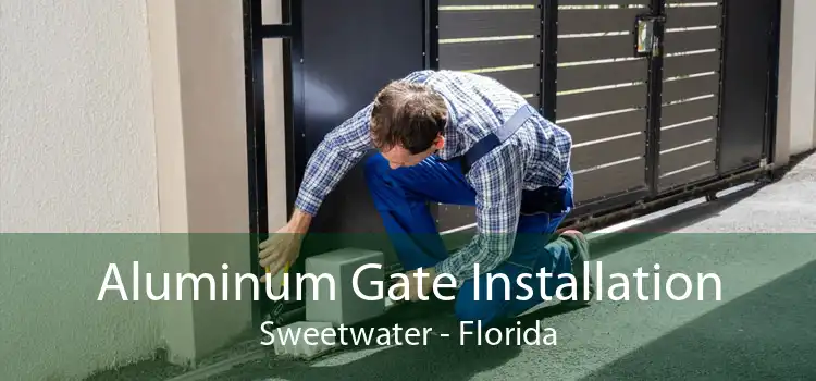 Aluminum Gate Installation Sweetwater - Florida