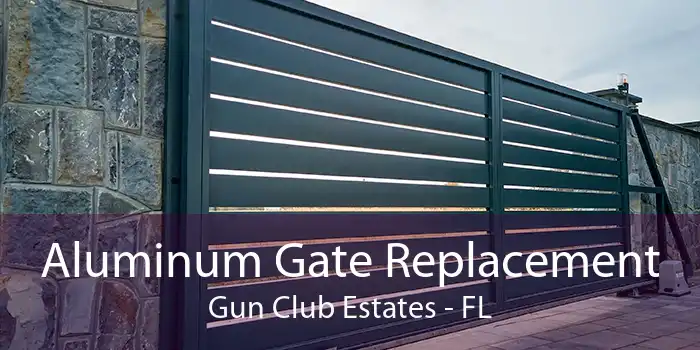 Aluminum Gate Replacement Gun Club Estates - FL