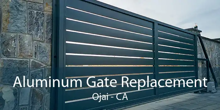 Aluminum Gate Replacement Ojai - CA