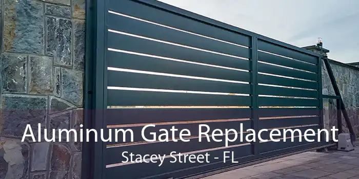 Aluminum Gate Replacement Stacey Street - FL