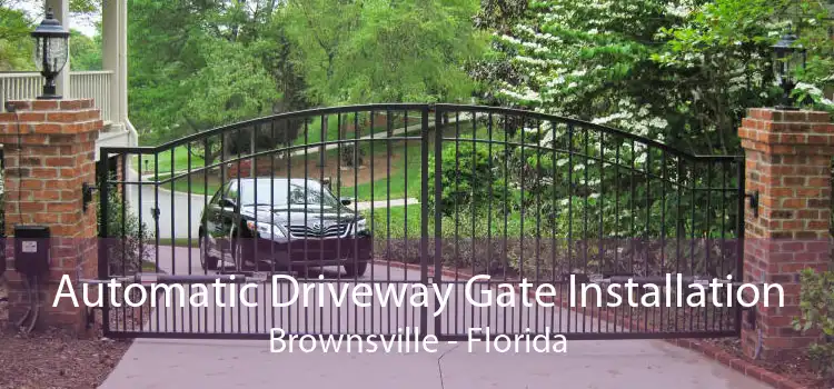 Automatic Driveway Gate Installation Brownsville - Florida