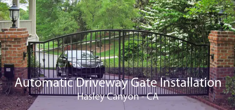 Automatic Driveway Gate Installation Hasley Canyon - CA