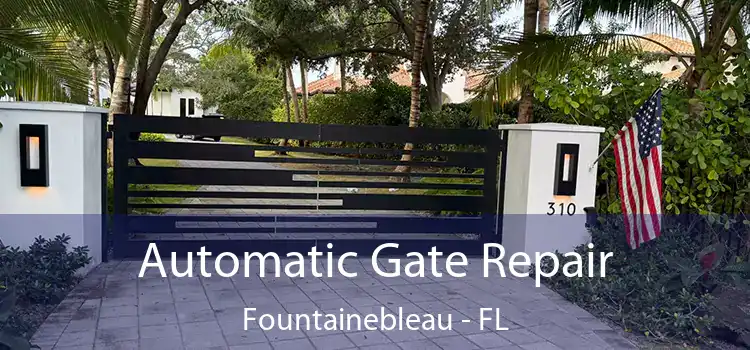  Automatic Gate Repair Fountainebleau - FL