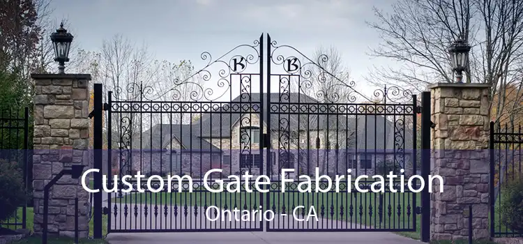 Custom Gate Fabrication Ontario - CA