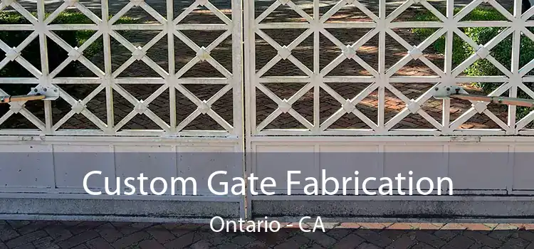 Custom Gate Fabrication Ontario - CA