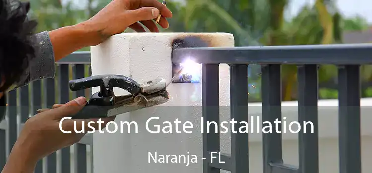  Custom Gate Installation Naranja - FL
