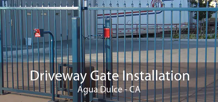 Driveway Gate Installation Agua Dulce - CA