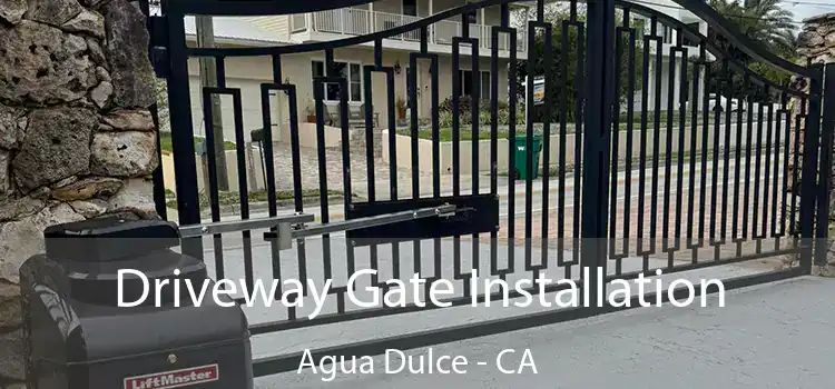 Driveway Gate Installation Agua Dulce - CA