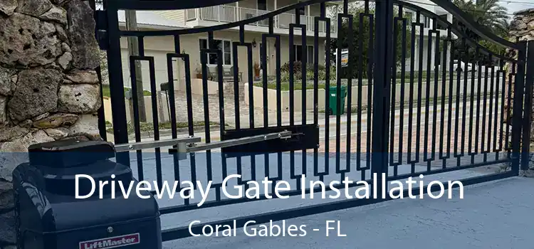  Driveway Gate Installation Coral Gables - FL