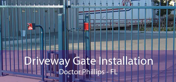 Driveway Gate Installation Doctor Phillips - FL