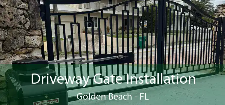  Driveway Gate Installation Golden Beach - FL