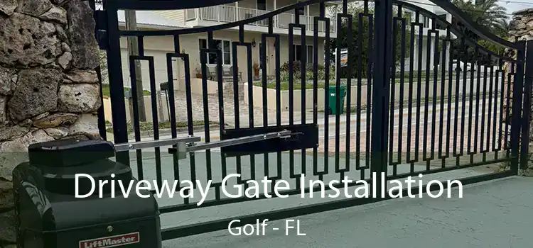 Driveway Gate Installation Golf - FL