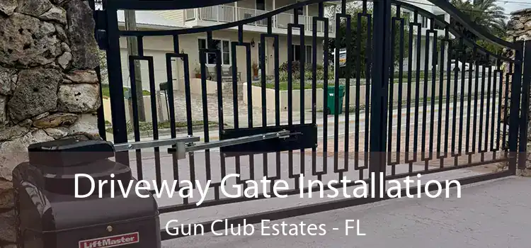  Driveway Gate Installation Gun Club Estates - FL