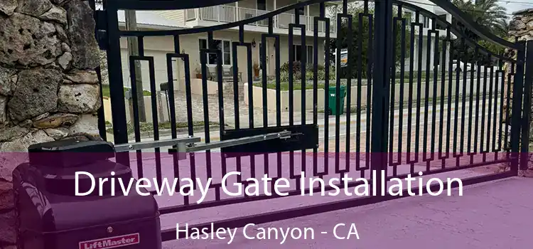  Driveway Gate Installation Hasley Canyon - CA
