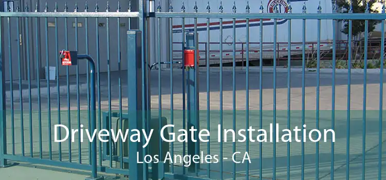 Driveway Gate Installation Los Angeles - CA