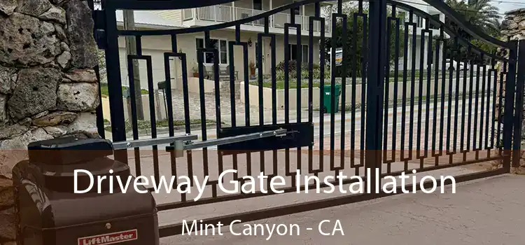  Driveway Gate Installation Mint Canyon - CA