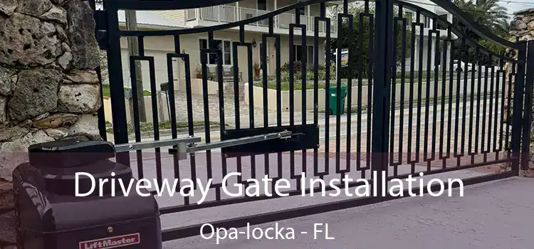 Driveway Gate Installation Opa-locka - FL