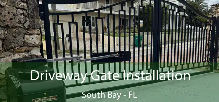 Driveway Gate Installation South Bay - FL