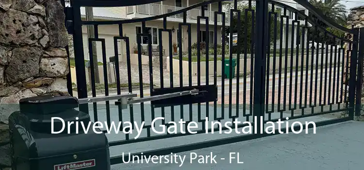 Driveway Gate Installation University Park - FL