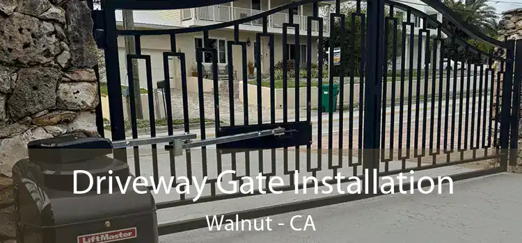 Driveway Gate Installation Walnut - CA