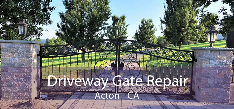 Driveway Gate Repair Acton - CA