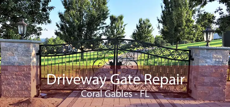 Driveway Gate Repair Coral Gables - FL