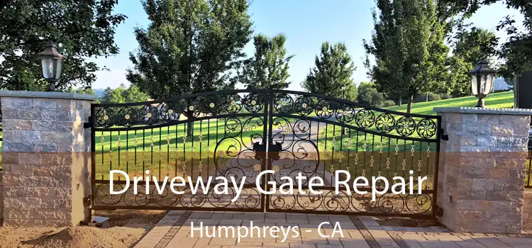 Driveway Gate Repair Humphreys - CA