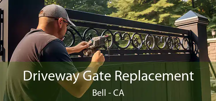 Driveway Gate Replacement Bell - CA